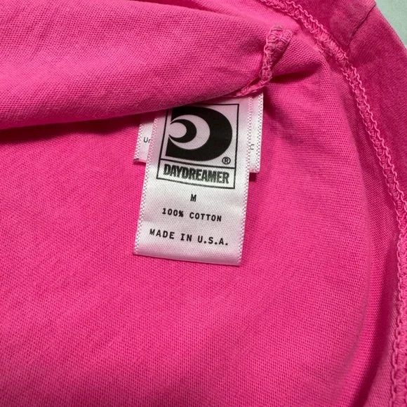 Daydreamer for Free People Hot Pink Blondie Tee size medium - Picture 4 of 6